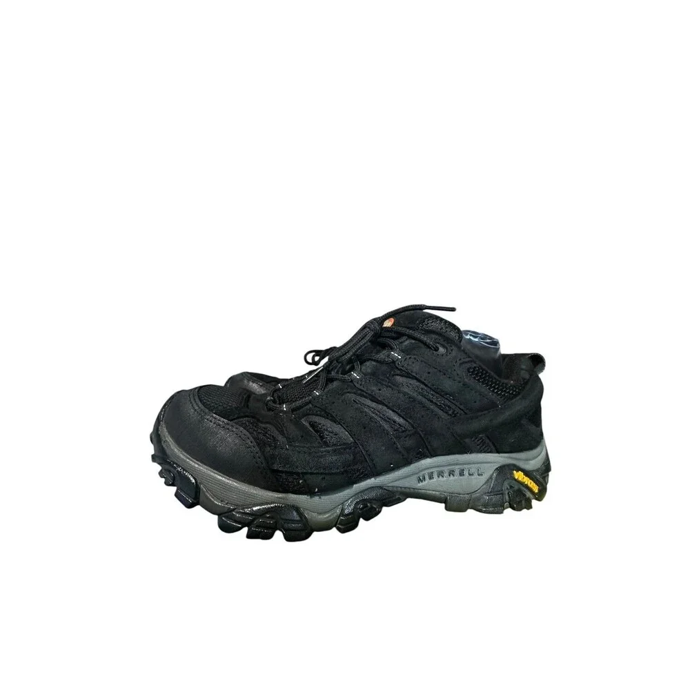 Merrell Moab 2 Vent Hiking Shoes Black Night Low Top Mens Sz 11 W Vibram Soles